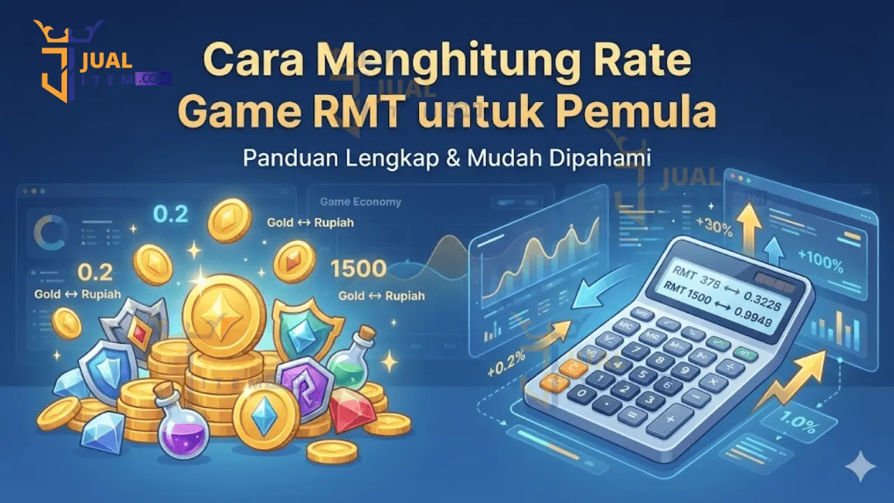 Cara Menghitung Rate Game RMT untuk Pemula (Panduan Lengkap & Mudah Dipahami)